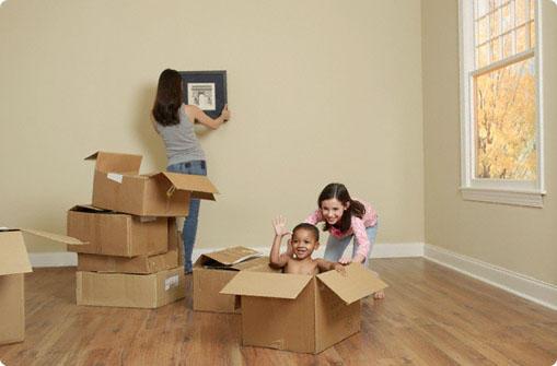 Packing and moving to a new house