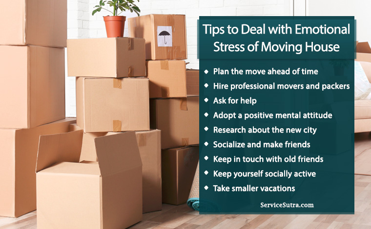 How to Deal With Emotional Stress of Moving House to a New City