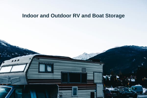 Indoor and Outdoor RV and Boat Storage