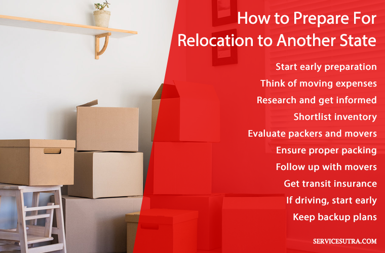 How to prepare for relocation to another state safely